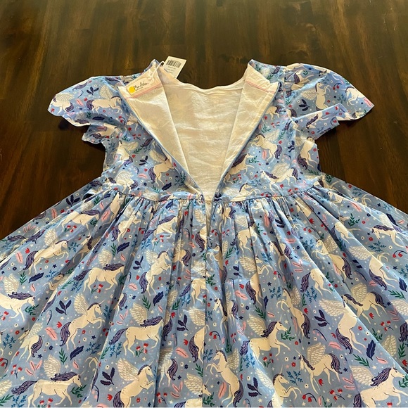 Mini Boden Unicorn Bow Party Dress - Picture 6 of 12